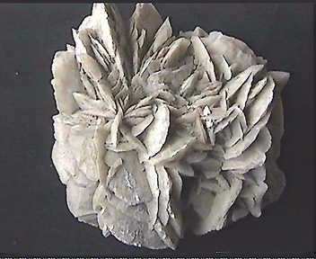 Роза пустыни (сросток пластинчатых кристаллов)